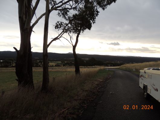 View from Franklin Hill Reserve